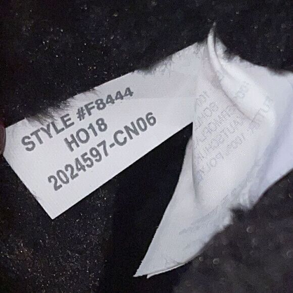 J Crew Black Leather and Nubuck Sherling Winter Ankle Boots‎ Size 7 - Picture 9 of 13